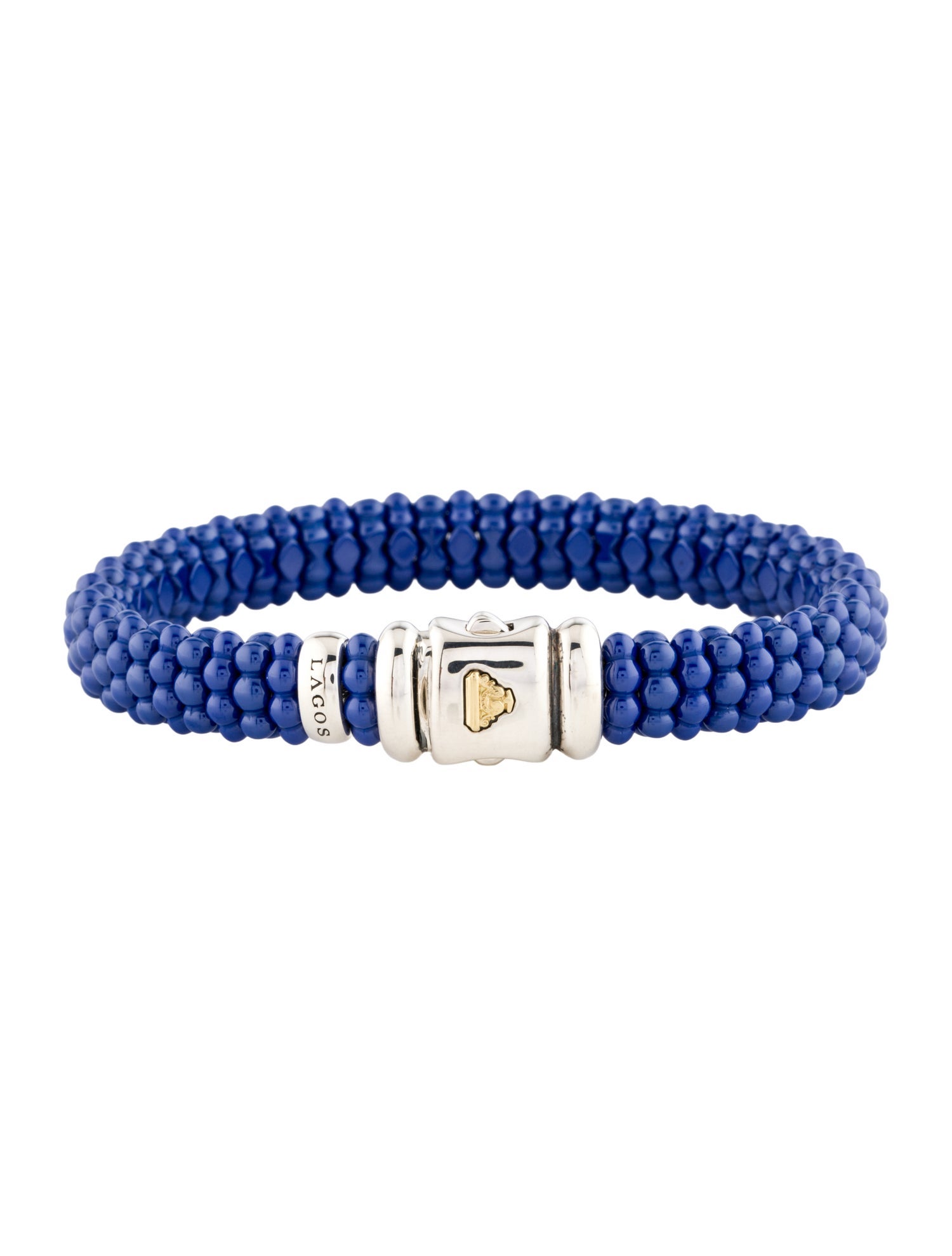 Lagos Ultramarine Ceramic Beaded Bracelet