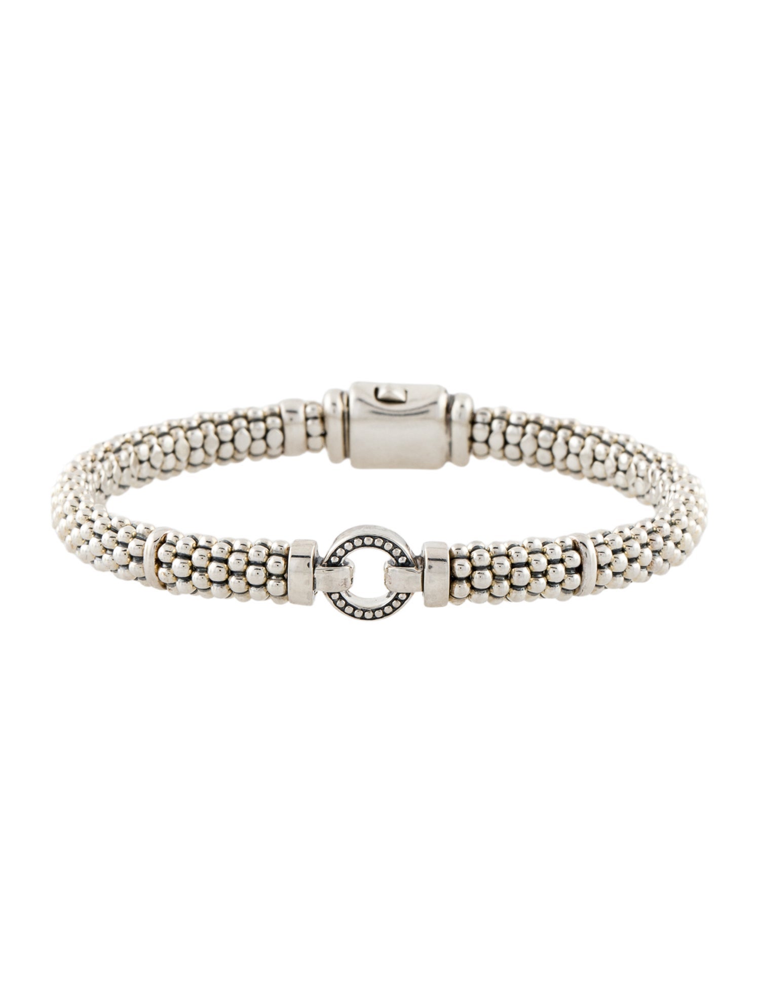 Lagos Circle Caviar Bracelet
