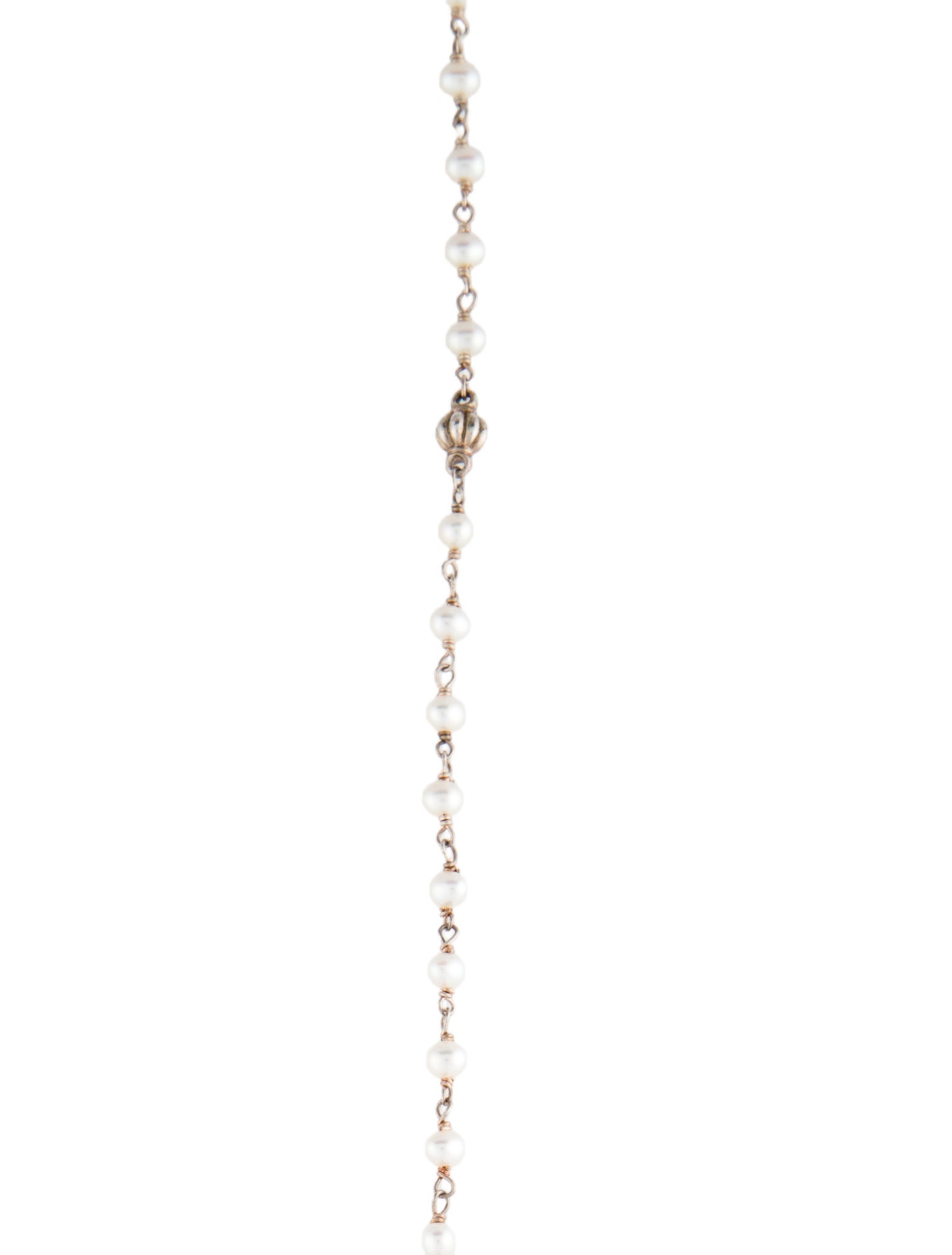 Lagos Pearl Luna Station Necklace