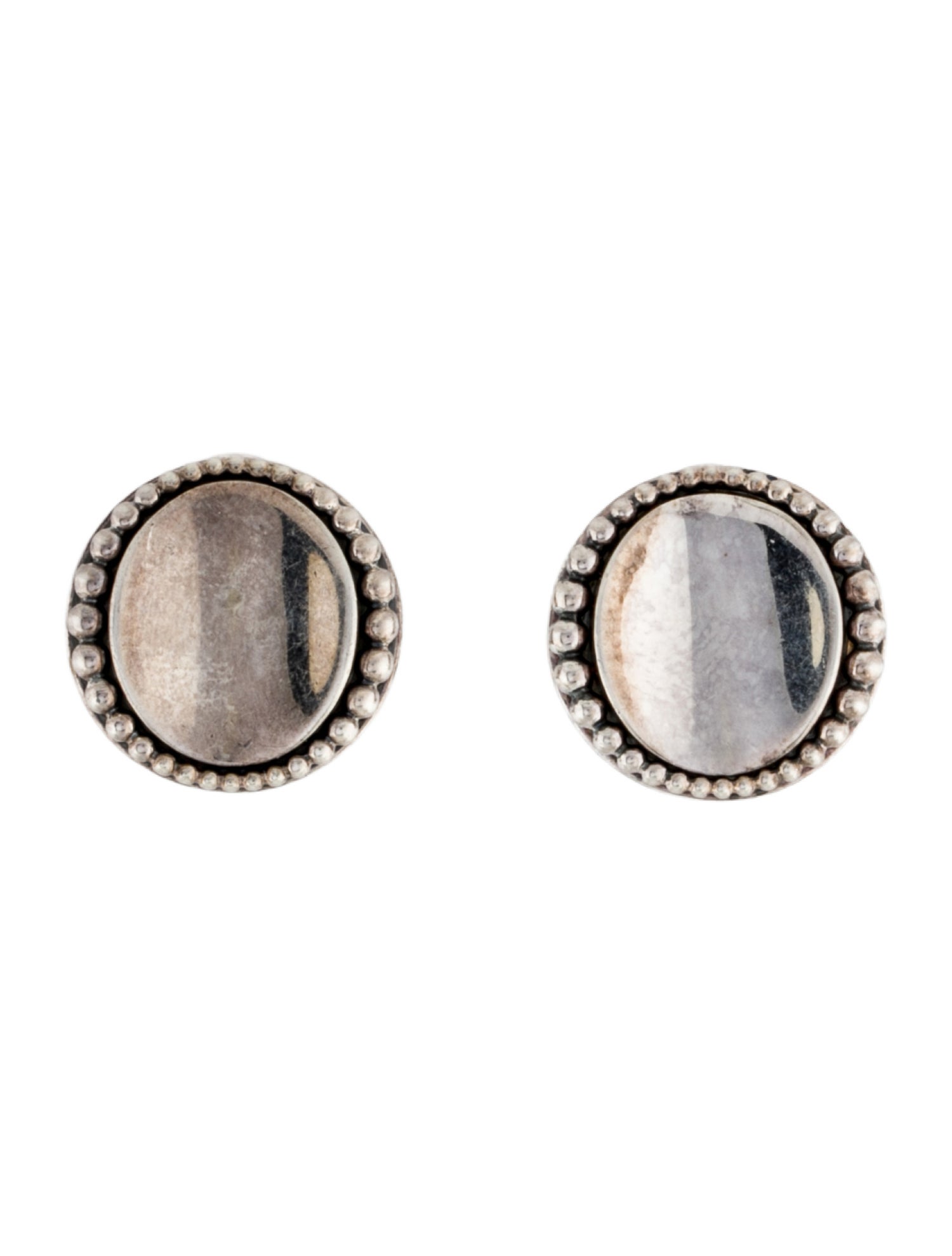Lagos Disc Earclips