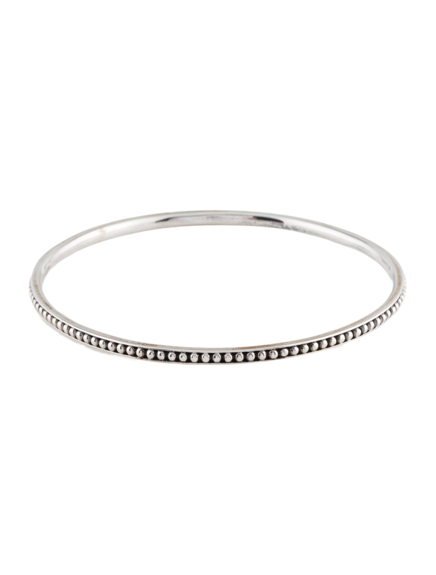 Lagos Beaded Bangle Bracelet