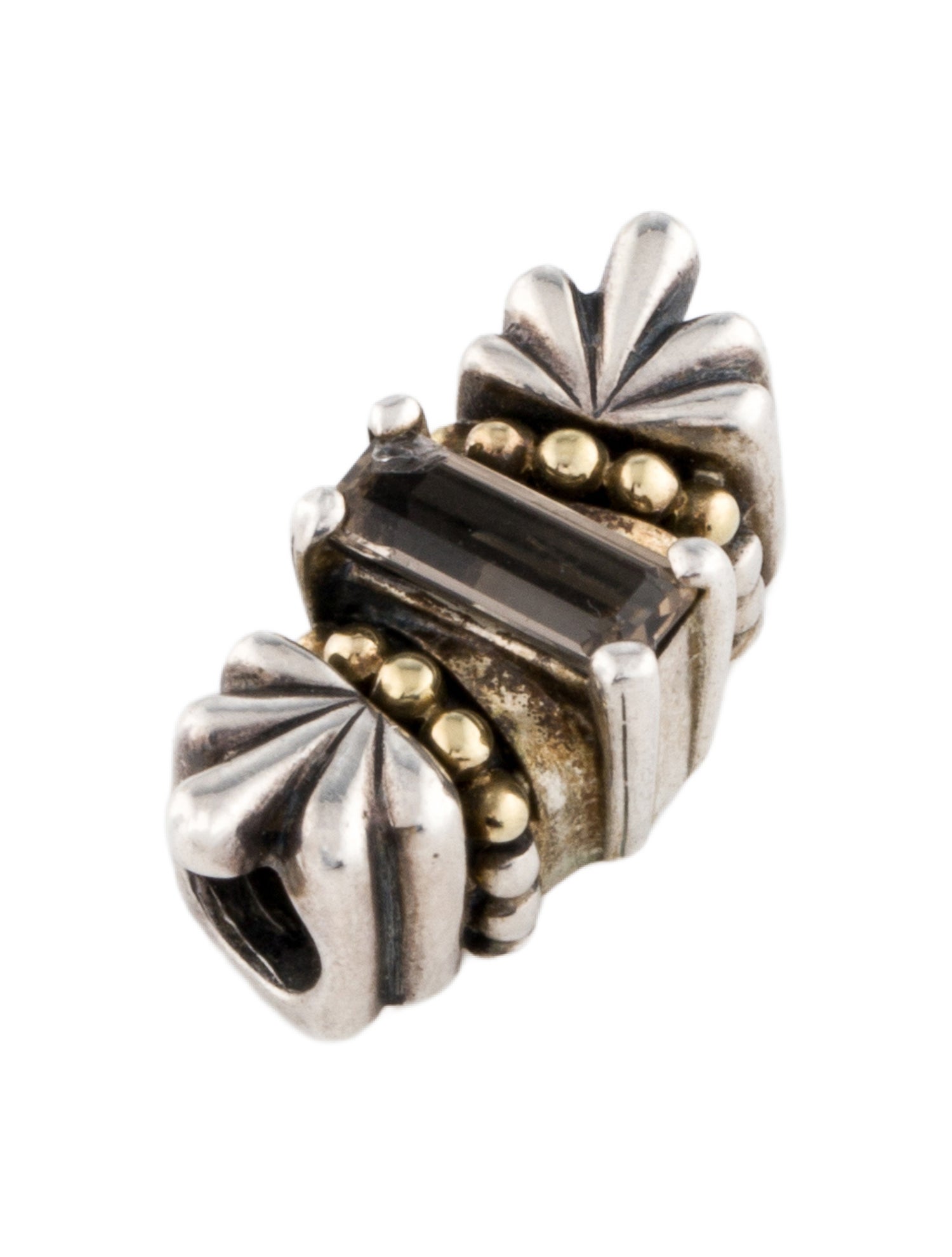 Lagos Smoky Quartz Charm