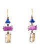 Larkspur & Hawk Quartz Doublet Drop Earrings