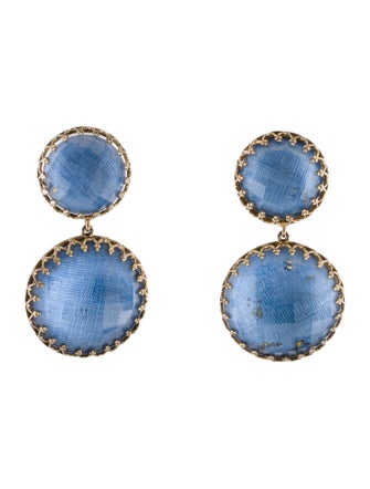 Larkspur & Hawk Quartz Olivia Drop Earrings