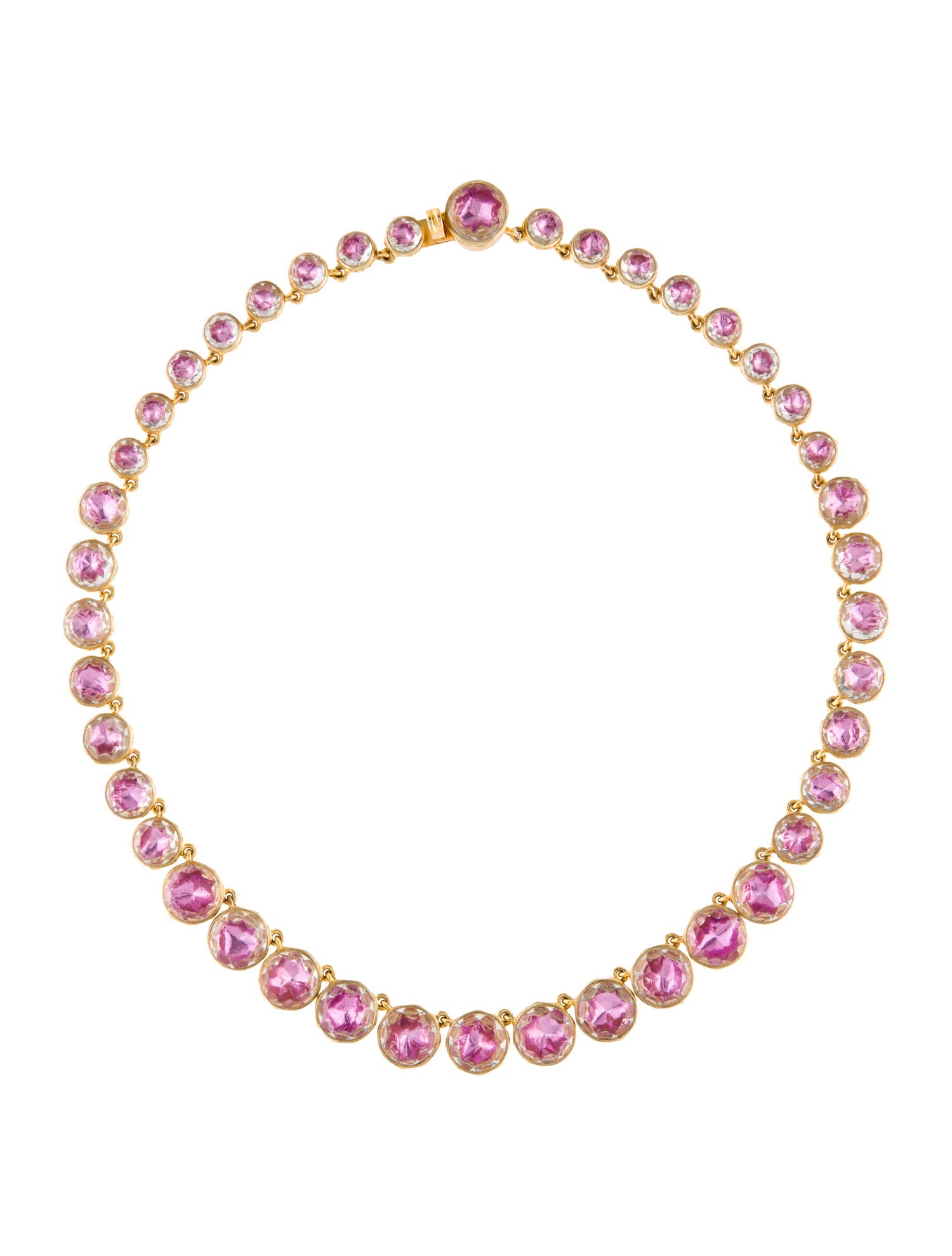 Larkspur & Hawk Quartz Catherine Round Collar Necklace