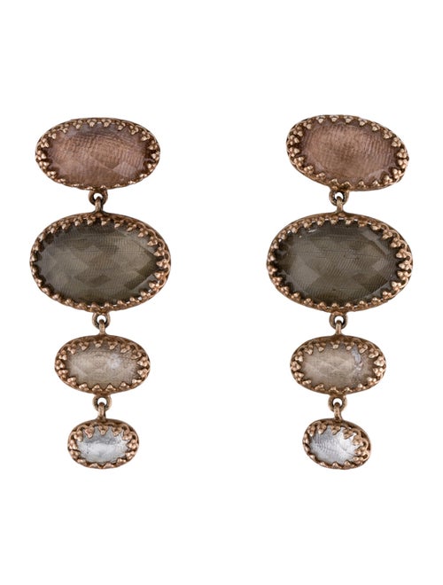 Larkspur & Hawk Quartz Drop Earrings