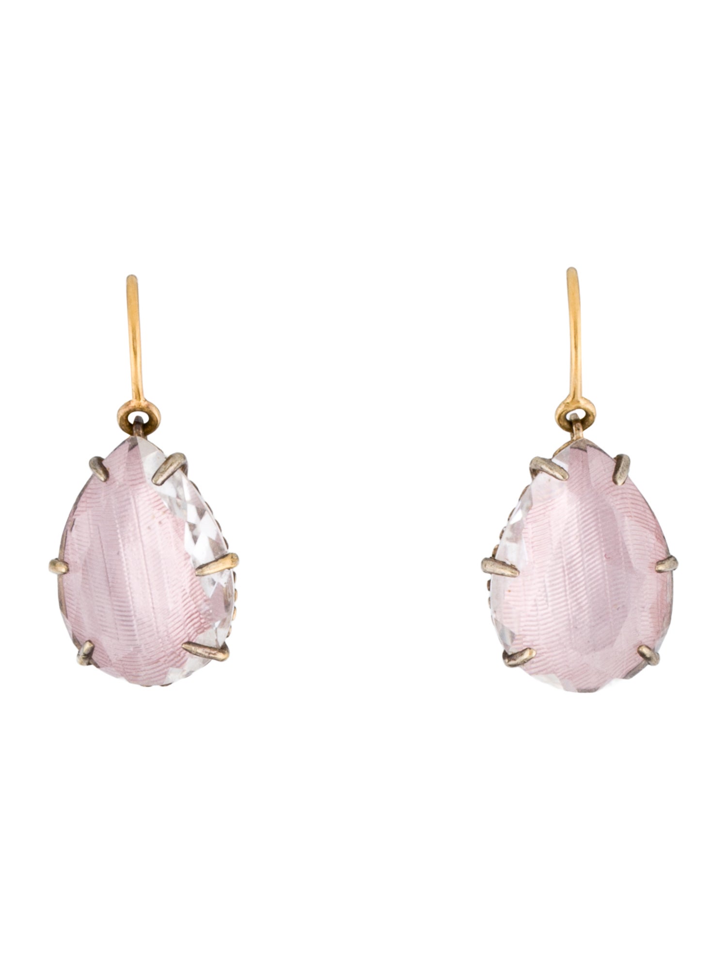 Larkspur & Hawk Quartz Doublet Drop Earrings