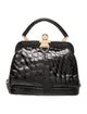 Lana of London Embossed Leather Crocodile Small