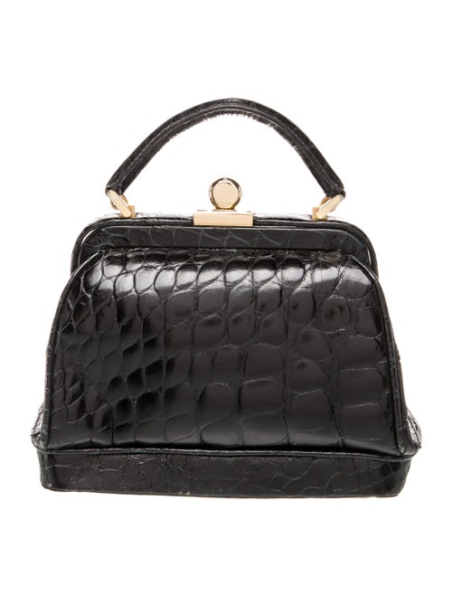 Lana of London Embossed Leather Crocodile Small