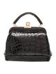 Lana of London Embossed Leather Crocodile Small