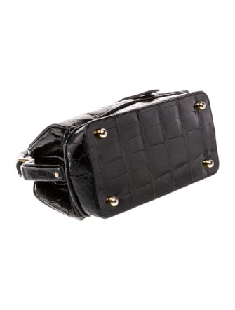 Lana of London Embossed Leather Crocodile Small