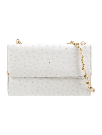 Lana of London Ostrich Shoulder Bag