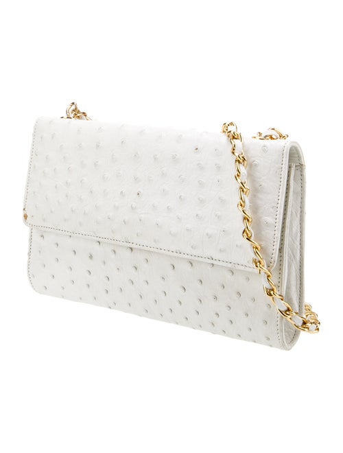 Lana of London Ostrich Shoulder Bag