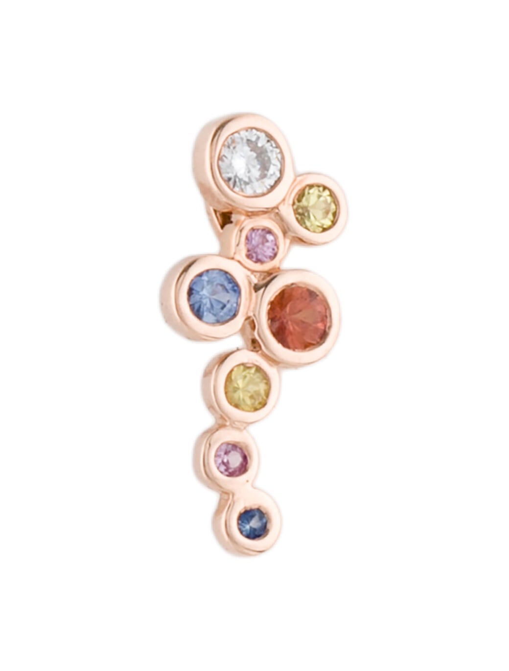 LALI Jewels 14K Sapphire & Diamond Pendant