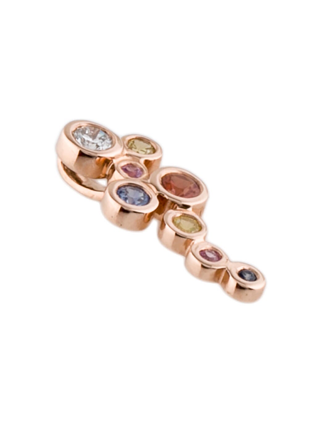 LALI Jewels 14K Sapphire & Diamond Pendant