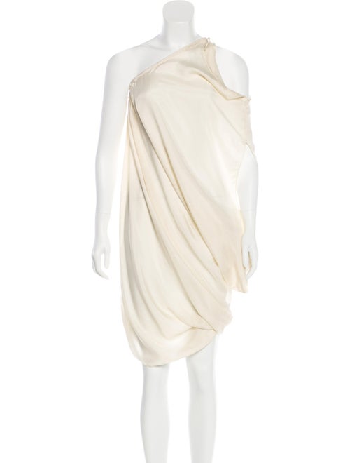 Lanvin Asymmetrical Midi Dress