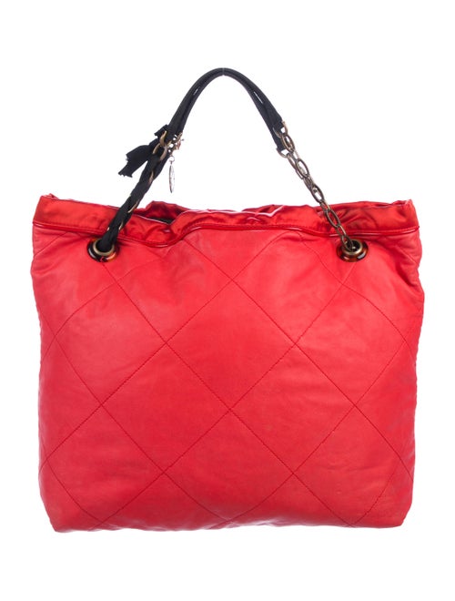 Lanvin Amelia Cabas Tote gold