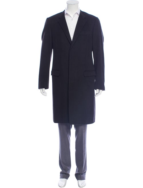 Lanvin Wool-Blend Overcoat black