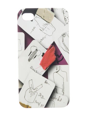 Lanvin Technology Printed iPhone 4/4S Case