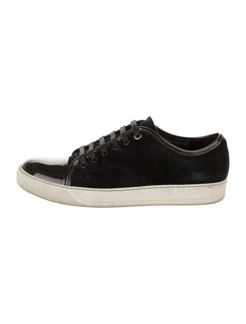 Lanvin Suede Sneakers Black