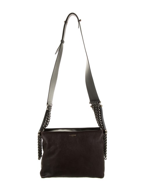Lanvin Leather Shoulder Bag Brown