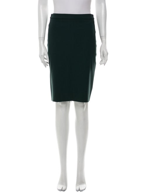 Lanvin Knee-Length Skirt Green