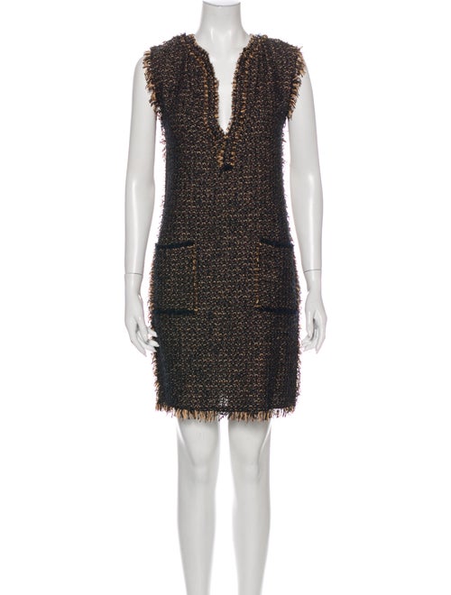 Lanvin 2012 Mini Dress Blue