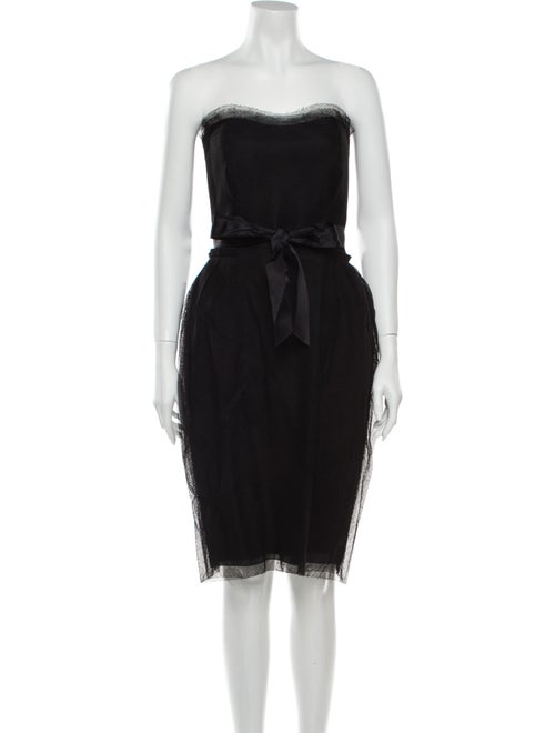 Lanvin Wool Mini Dress Wool