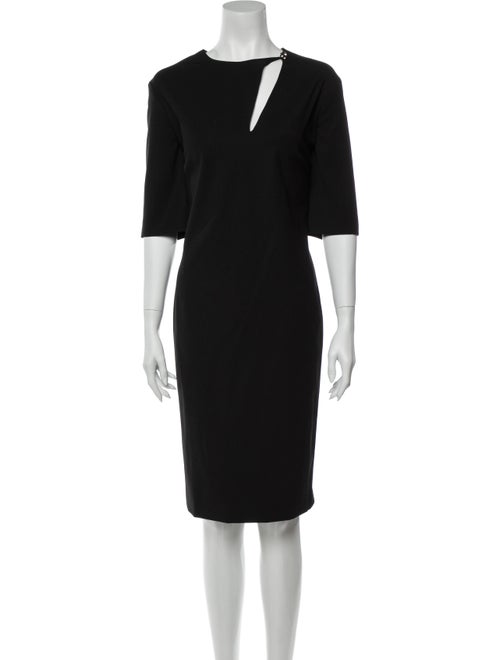 Lanvin Wool Midi Length Dress Wool