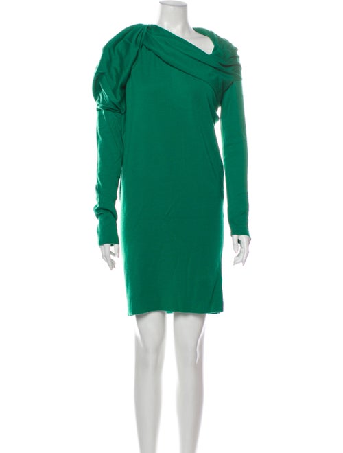 Lanvin Wool Mini Dress Wool