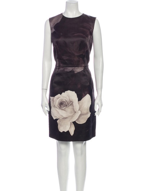 Lanvin 2011 Knee-Length Dress Black