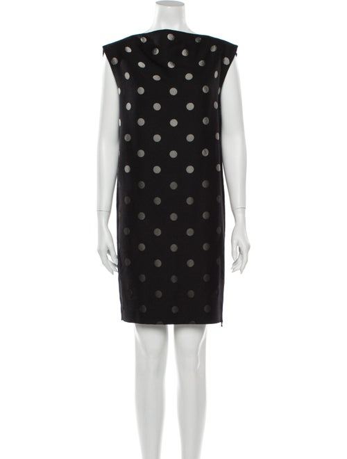 Lanvin 2011 Mini Dress Black
