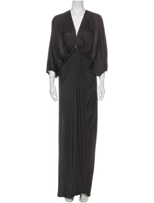 Lanvin 2010 Long Dress Grey