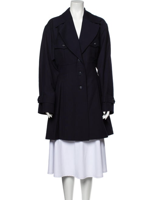 Lanvin Trench Coat Blue