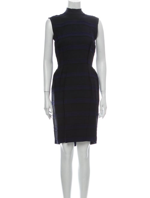 Lanvin Turtleneck Knee-Length Dress