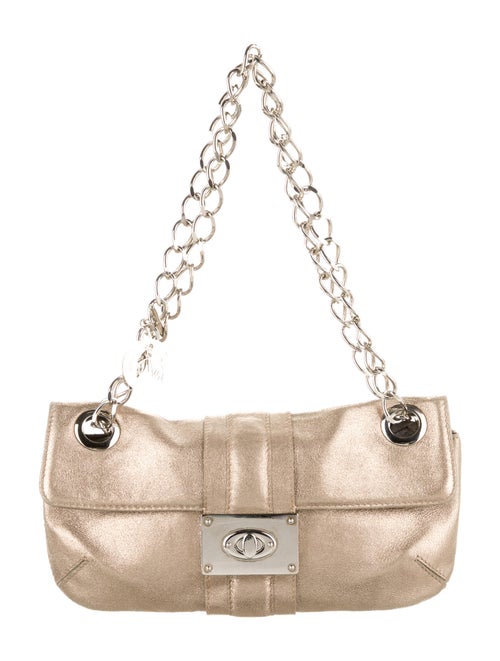 Lanvin Metallic Shoulder Bag Gold