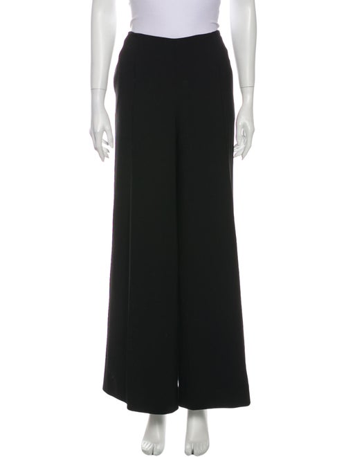 Lanvin Wide Leg Pants Black