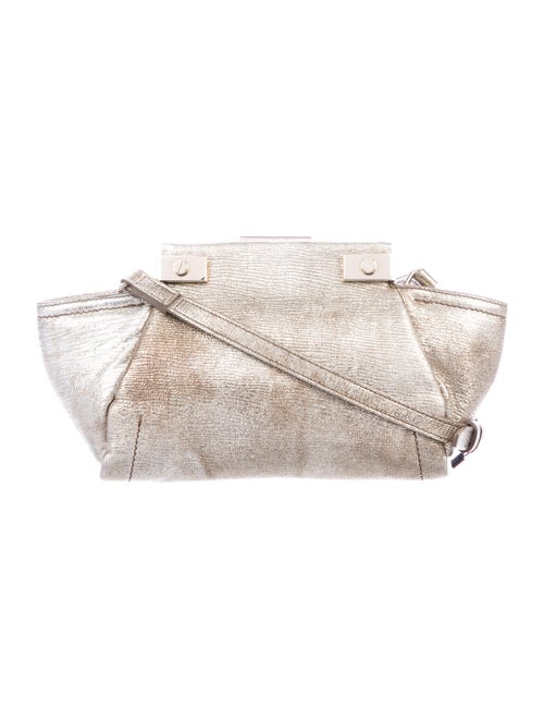 Lanvin Metallic Crossbody Gold