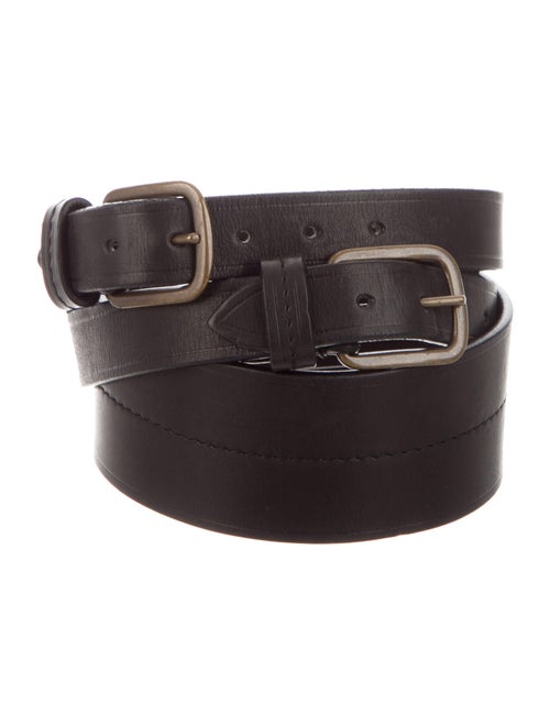 Lanvin Leather Belt Black