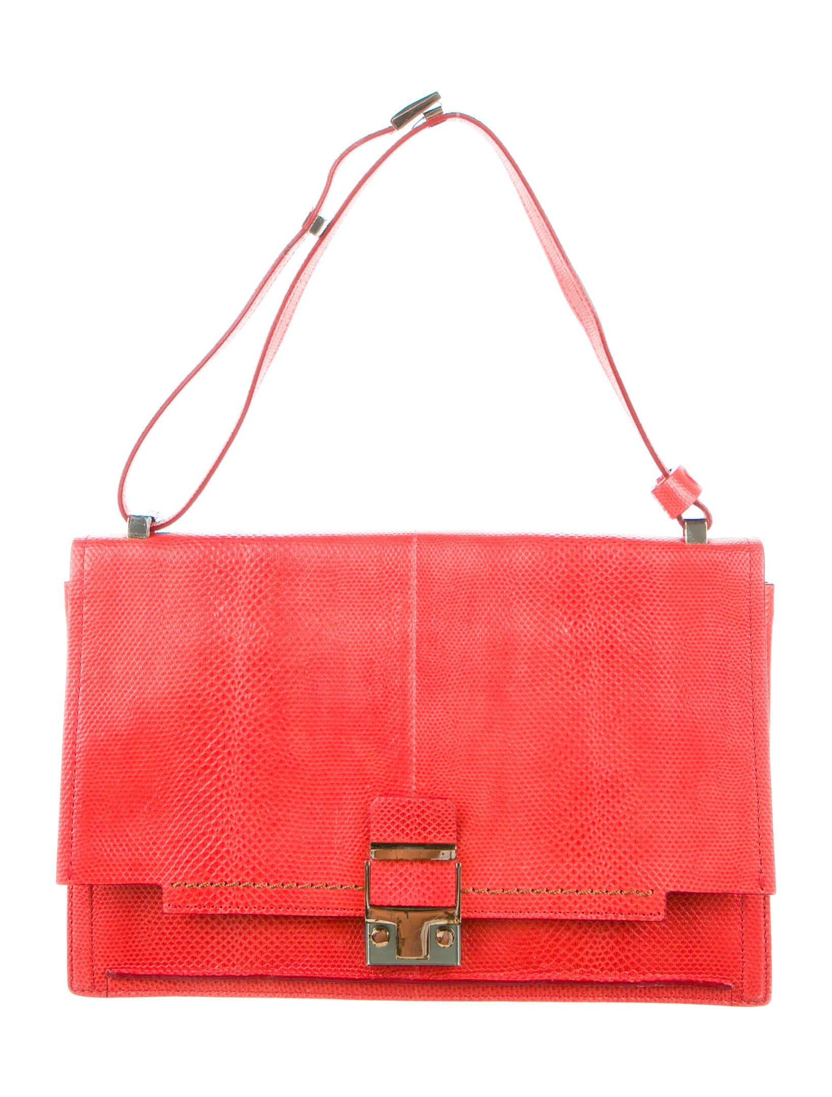 Lanvin Shoulder Bag Red Shoulder Bags, Handbags LAN32597 The RealReal