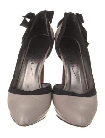 Lanvin Leather D'Orsay Pumps