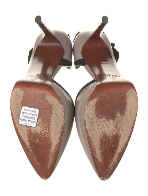 Lanvin Leather D'Orsay Pumps