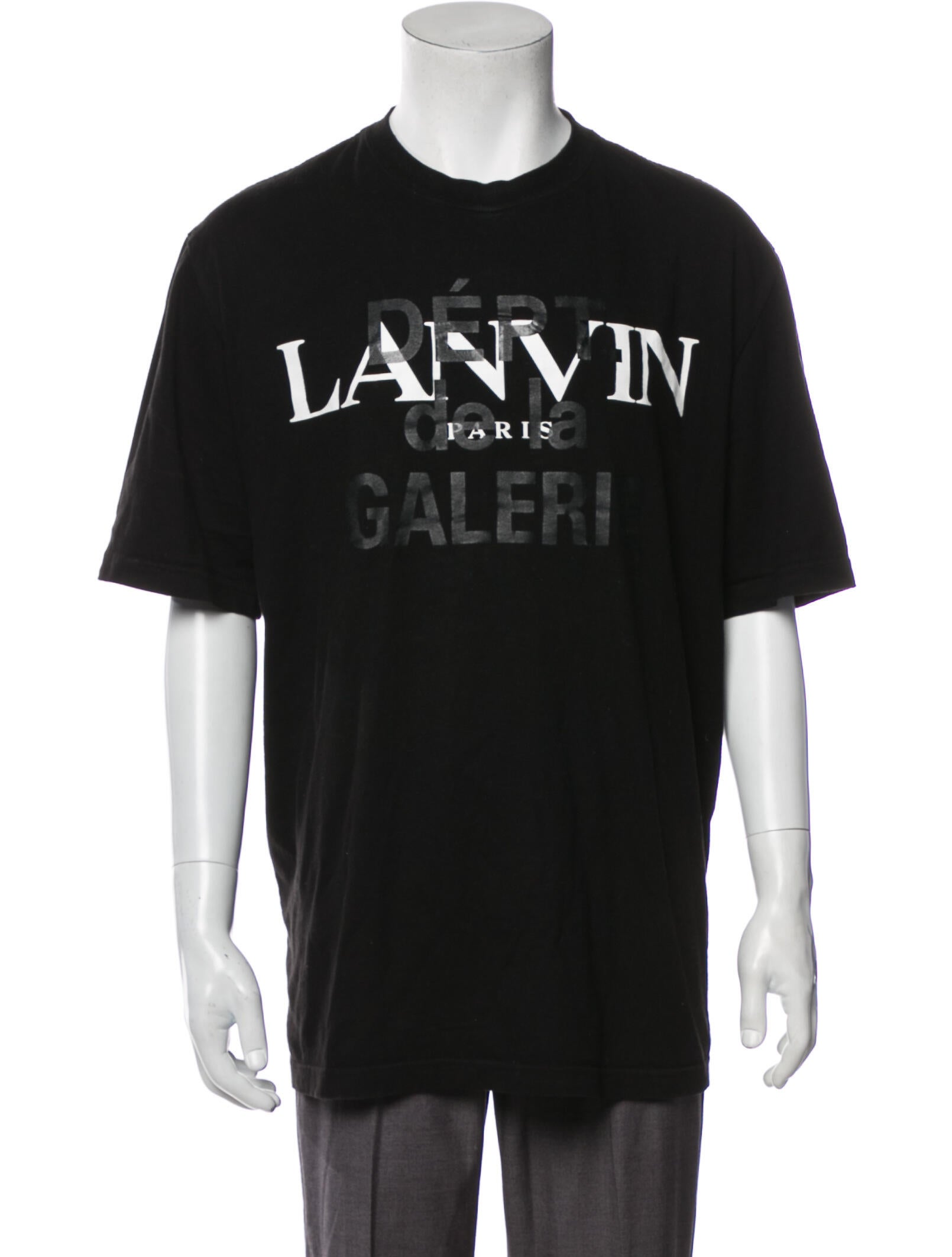 Lanvin x Gallery Dept Graphic Print T-Shirt - Black T-Shirts