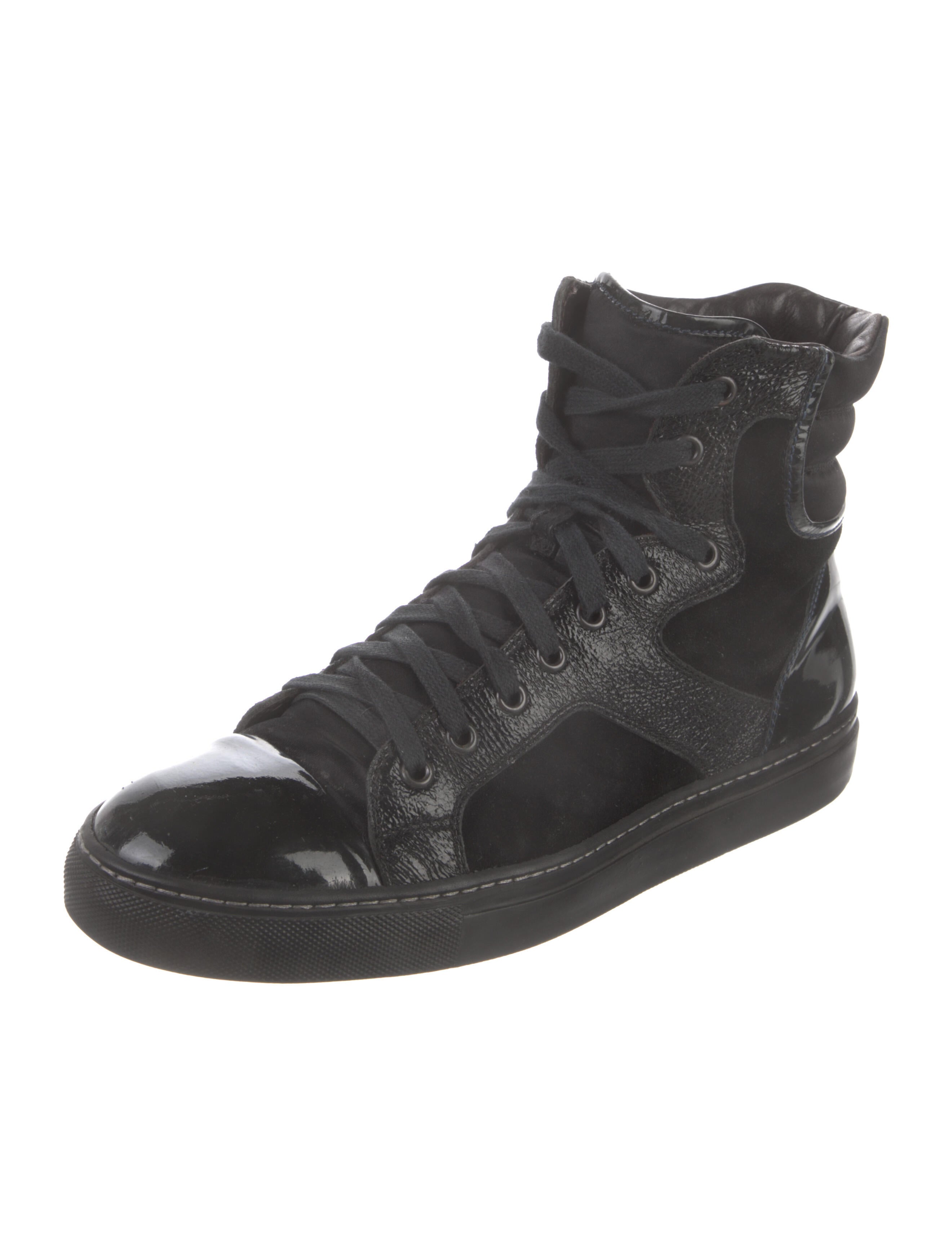 Lanvin Sneakers Con Lacci N30329P82 Spina di Pesce