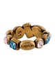 Lanvin Crystal Band Ring