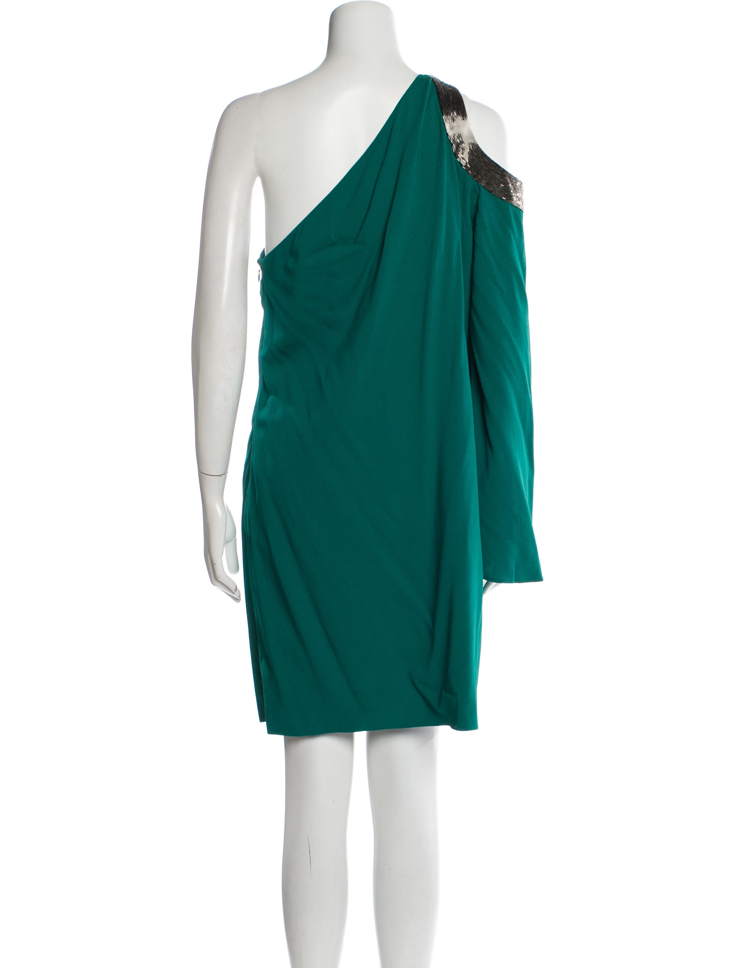 Lanvin One-Shoulder Mini Dress