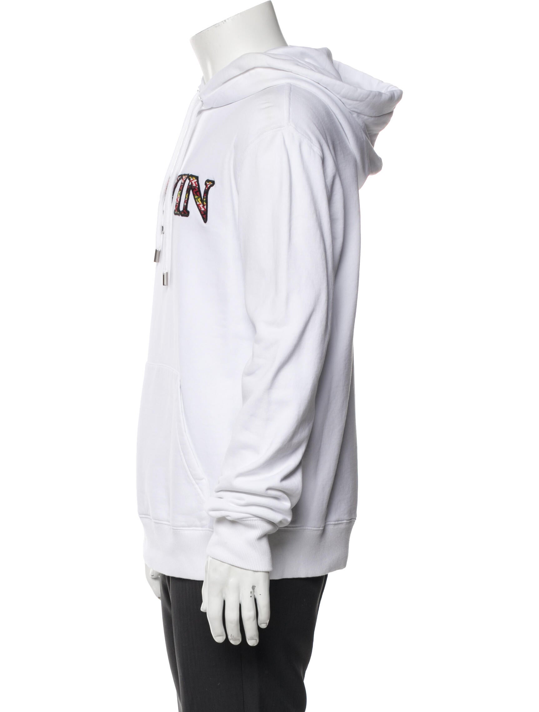 Lanvin Graphic Print Crew Neck Hoodie w/ Tags