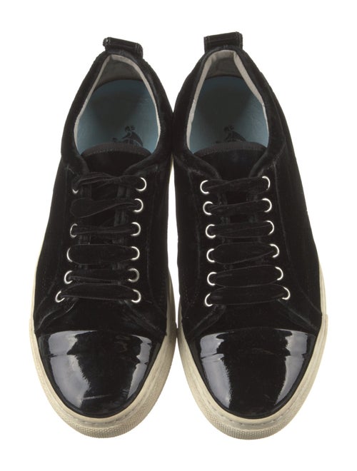 Lanvin Velvet Sneakers