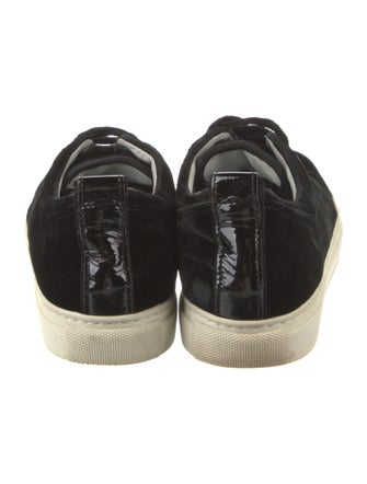 Lanvin Velvet Sneakers