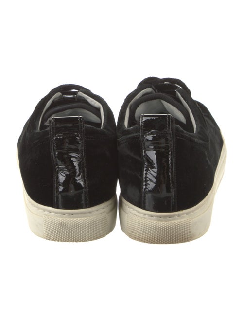Lanvin Velvet Sneakers